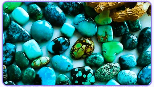 سنگ های فیروزه نیشابوری